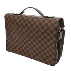 Louis Vuitton Canvas Brown Shoulder Damier Bag Broadway Ebene